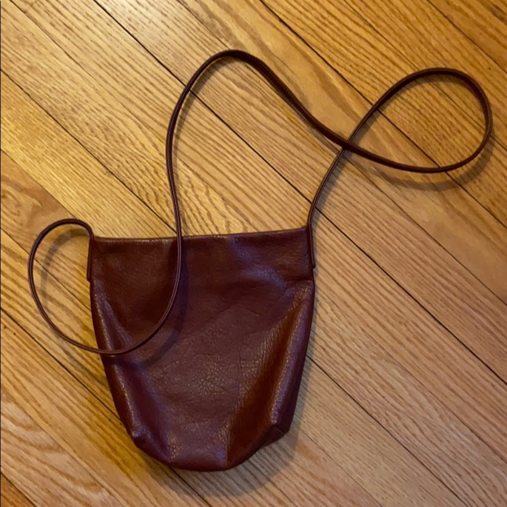 Baggu leather crossbody bag
